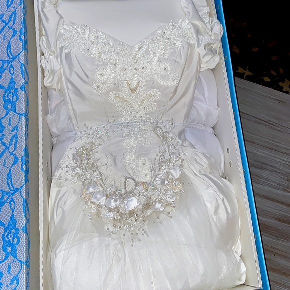 Vintage wedding dress. Size 12 Diamond Jack - Picture 1 of 9